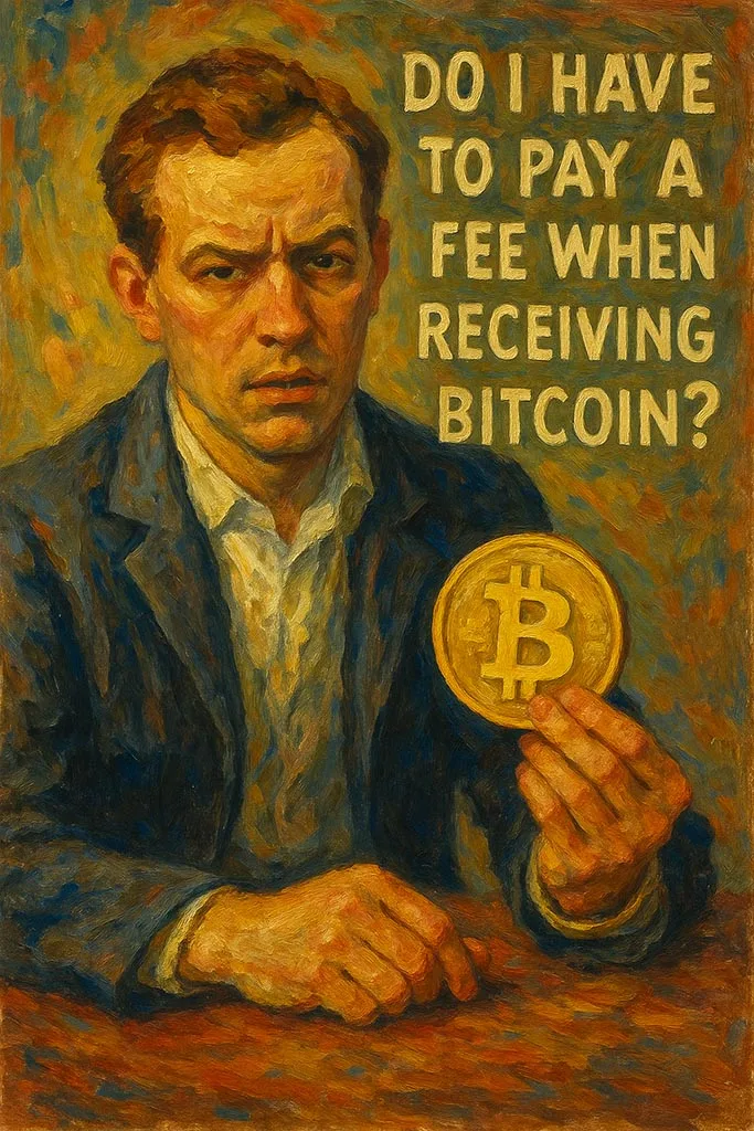 [셀프 커스터디 시작할 때 100% 나오는 21가지 질문] 비트코인을 받을 때 수수료 내야 함?